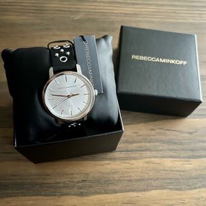 NWT Rebecca Minkoff BFFL Grommet Strap Watch